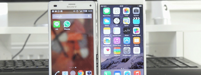 iPhone 6 vs Xperia Z3